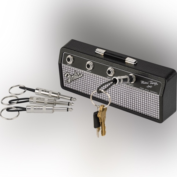 New - Fender Mini Twin Amp Keychain in Black and Silver - Picture 4 of 8